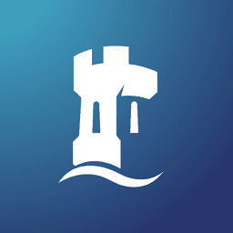 University of Nottingham Blue Castle Logo
